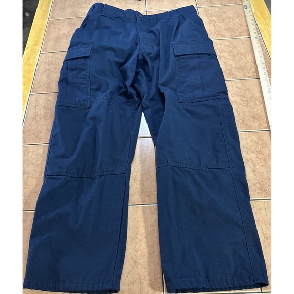 5.11 Tactical Other - 5.11 Tatical Pants Mens Sz Large‎ 36 x 29 Regular Blue TDU Cargo Utility Ripstop